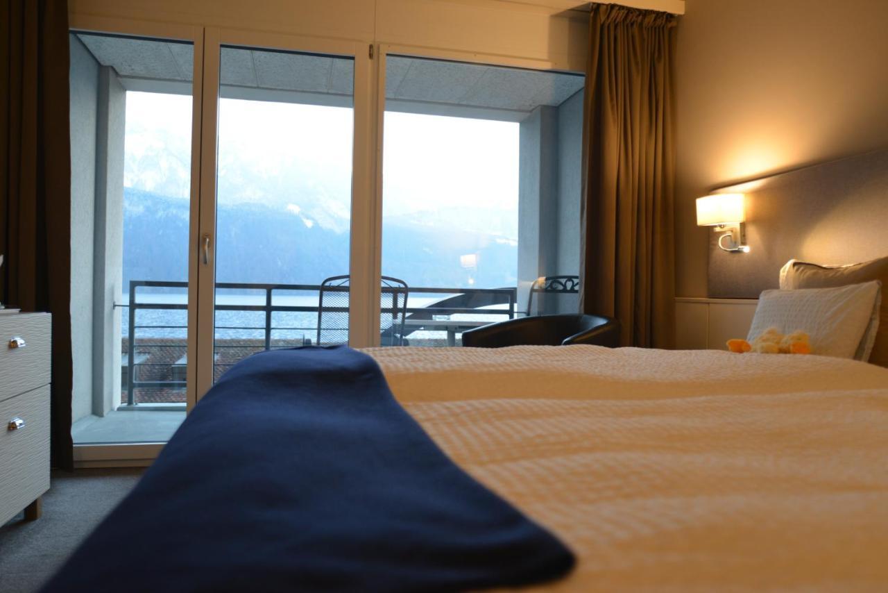 Seehotel Riviera At Lake Lucerne Gersau Bagian luar foto